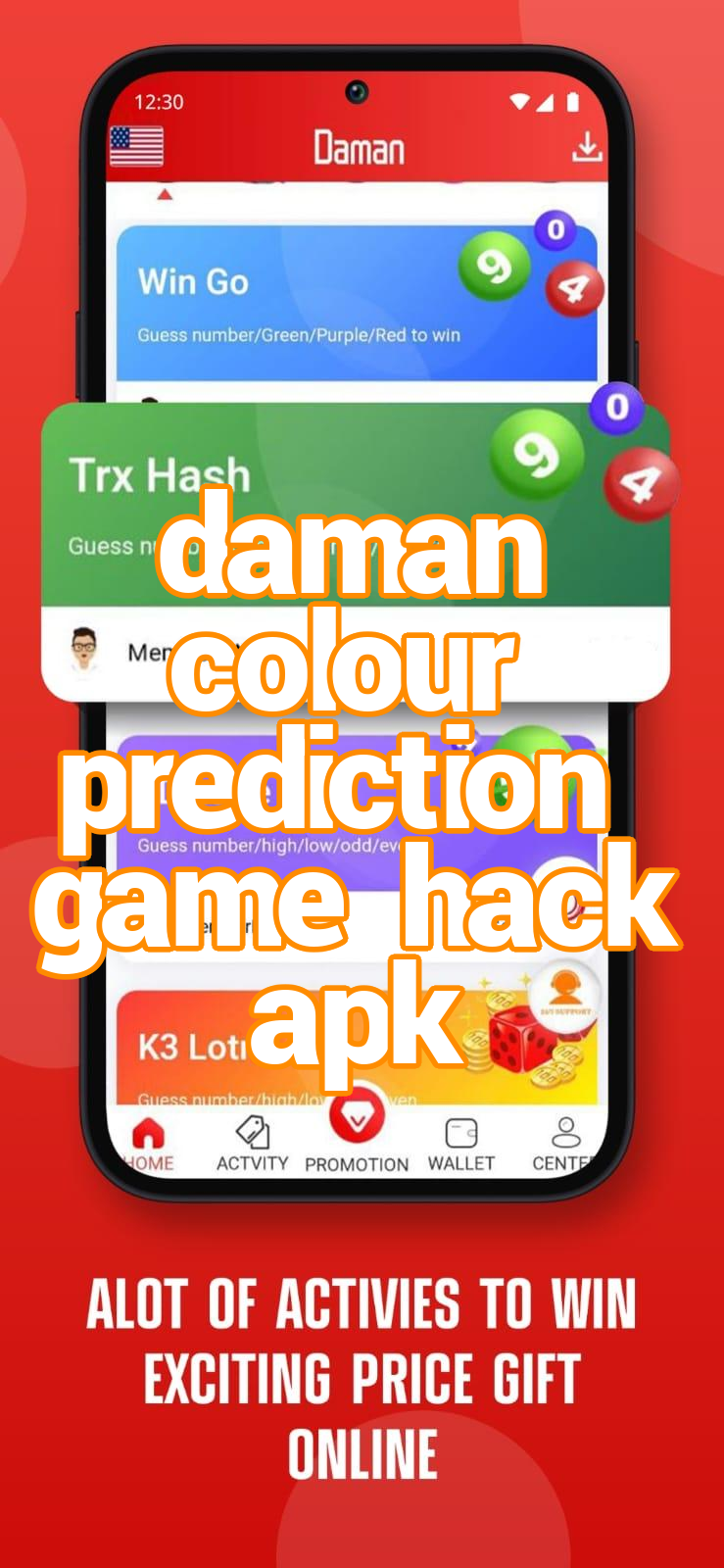 daman colour prediction game hack apk Screenshots